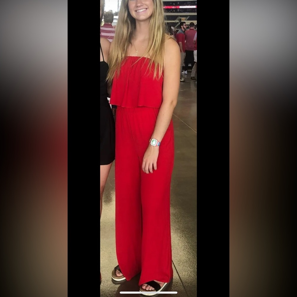 Impeccable Pig Red Jumpsuit
